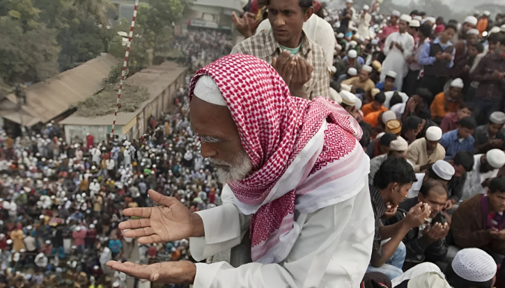 আখেরি মোনাজাতে শেষ হলো বিশ্ব ইজতেমার প্রথম পর্ব