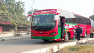 বিআরটি লেনে বিআরটিসির এসি বাস সার্ভিসের উদ্বোধন