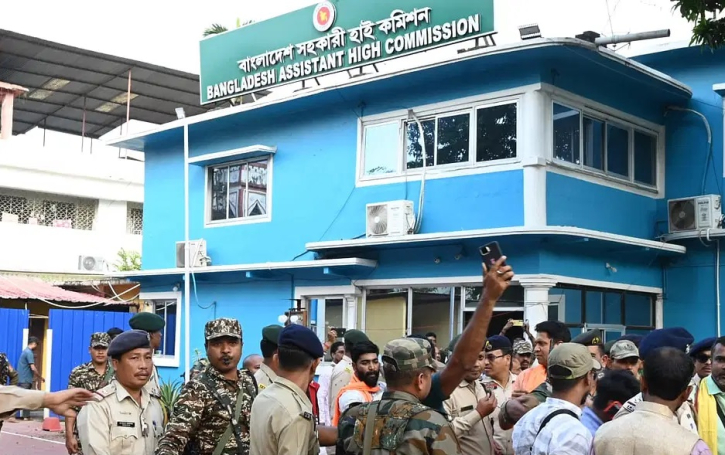 আগরতলায় কনস্যুলার সেবা বন্ধ বাংলাদেশের